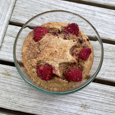 Raspberry Baked Oats